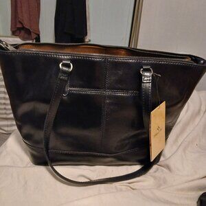 Violetti Tote Vintage Distressed Leather